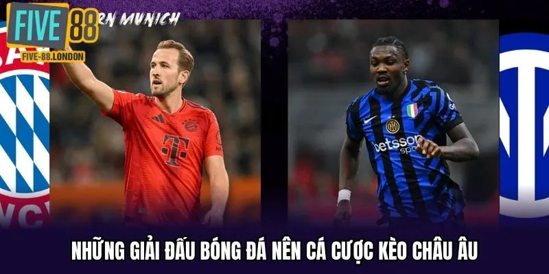 Những giải đấu bóng đá nên cá cược kèo châu Âu